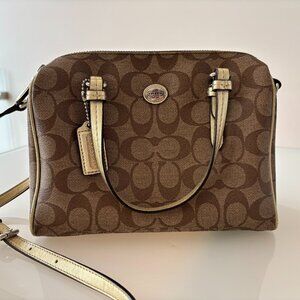 Coach Peyton Signature Bennett Mini Satchel (F49862)